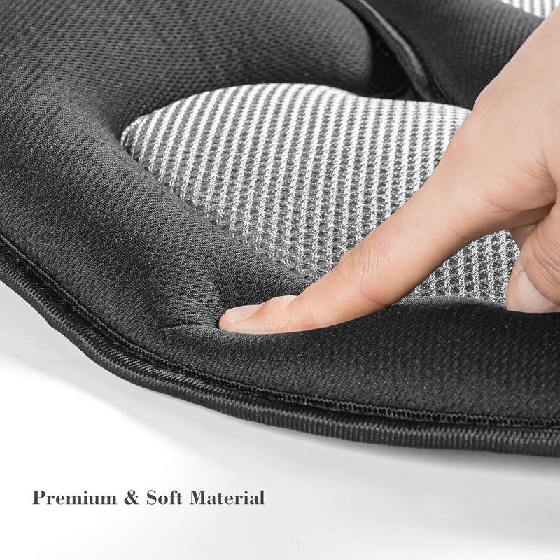 Ihaapsi Newborn Baby Support Cushion Infant Insert 3D Mesh Breathable Liner Compatible with Stroller, Car seat, High Chair Etc (Black) - Image 5